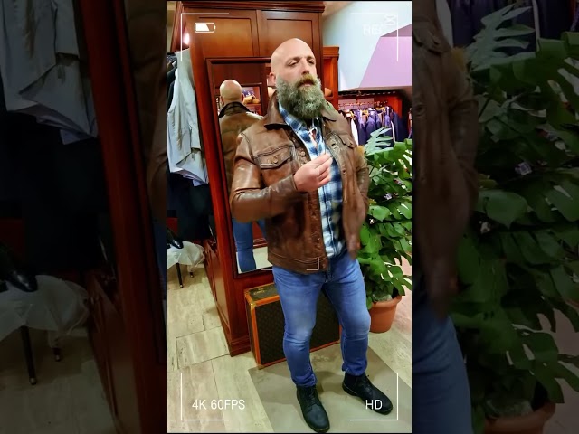 Vídeo relacionado con BLESSUME Abrigo retro vintage para hombre, chaqueta de disfraz de manga larga (marrón 1, XL)