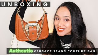 Versace Jeans Couture Brown Bag Unboxing Part 1 🎀