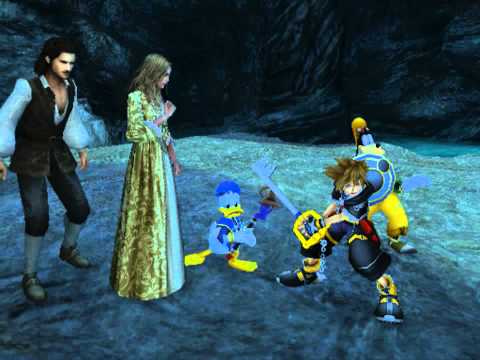 Kingdom Hearts II, English cutscene: 227 - They Run - HD 720p