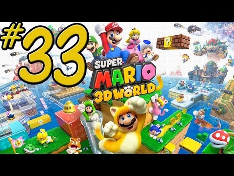 Super Mario 3D World - Part 33 - Trapped in a Toad Box [World Star] (WiiU)