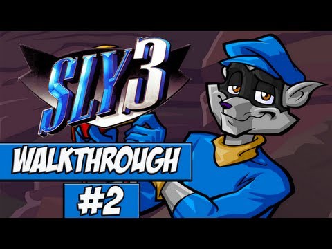 Sly 3: Honor Among Thieves Walkthrough Ep.2 w/Angel - Police Station!