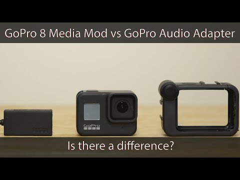 GoPro 8 Media Mod vs GoPro Audio Adapter with the Rode VideoMic Micro