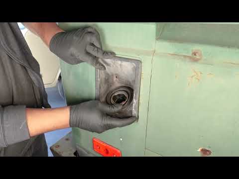 Vanagon Syncro Fuel Filler Neck Grommet Install