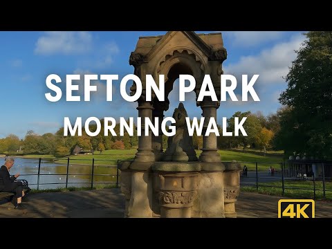 Sefton Park Walk | Peaceful Autumn Morning in Liverpool’s Most Beautiful Park 🍂