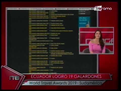 Ecuador logró 19 galardones World Travel Awards 2019 - Sudamérica