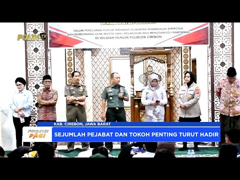 POLRESTA CIREBON GELAR DEKLARASI PEMBERANTASAN GENG MOTOR