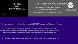 DIRECTV Error Code 721 on TV (Part 2)