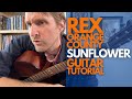 Sunflower by Rex Orange County Guitar Tutorial - Guitar Lessons with Stuart!