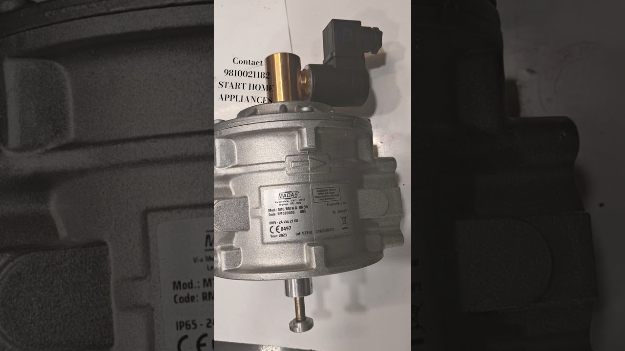 Madas solenoid valve M-16 Rm/Na 6bar -24vdc Manual Reset Available from Dn-25 to Dn-80 #madas