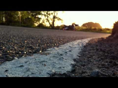 daytona 675r knee down slug road 2