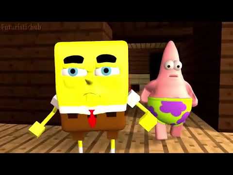 GRANNY VS SPONGEBOB MINECRAFT ANIMATION By (FuturisticHub)