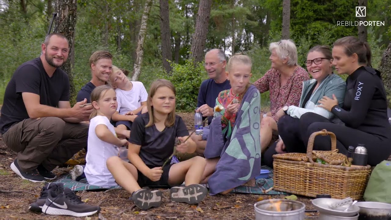 En aktiv dag i Rebild og Rold skov for flere generationer