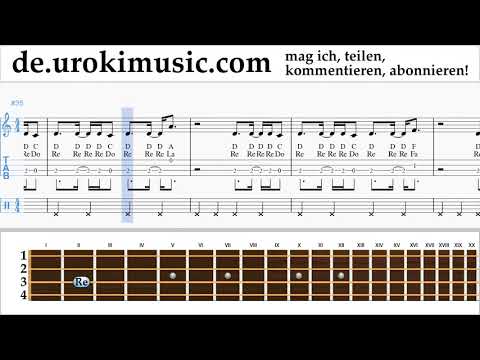 Ukulele Unterricht Nicky Jam ft. Will Smith - Live It Up Noten Lernen um-ih995