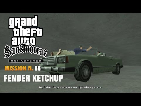 GTA: San Andreas HD REMASTERED Part 66 FENDER KETCHUP Gameplay lets play XBOX 360 Walkthrough