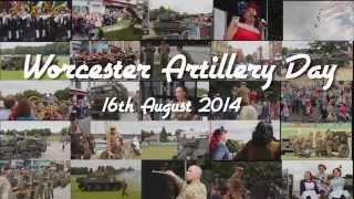preview picture of video 'Worcester Artillery Day - 16 August 2014'