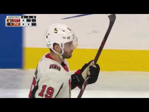 Anderson, Hoffman lead Senators to shootout win vs. Flyers