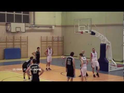 OZKosz Cz-wa Liga Okręgowa 2012/2013 03.12.12 OSiR Kłobuck - GCKiR Konopiska  1 połowa