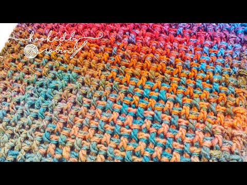Crochet Rice Stitch | Very Easy ONE ROW REPEAT