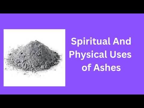 Come usare le ceneri per il ritorno al mittente, protezione e altri usi e benefici spirituali #gu...