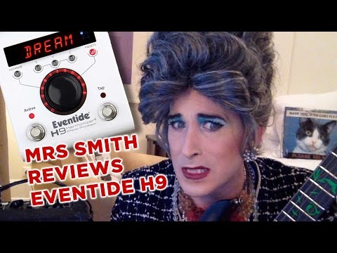 Mrs. Smith Unboxing the H9 Harmonizer Stompbox