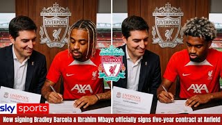 IT’S FINALLY SIGNED! LIVERPOOL COMPLETE €189M DEAL— BARCOLA & MBAYE PUT PEN TO PAPER ON 5-YEAR DEALS