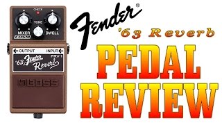 Video thumbnail for Boss Fender '63 Reverb FRV 1 PEDAL REVIEW by The Return