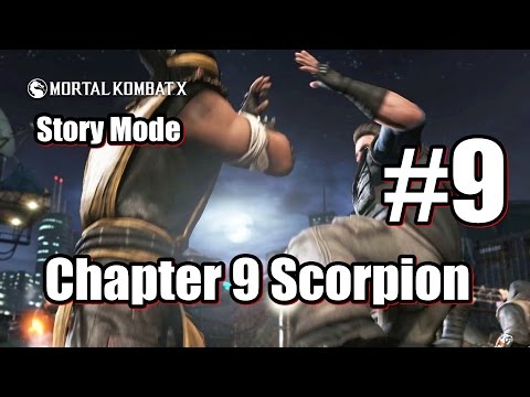 Mortal Kombat X Story Mode Chapter 9 Scorpion Walkthrough Part 9