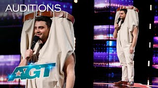 Mr. Pants Has The Audience in Stitches With His Hilarious Audition | AGT 2022 thumbnail