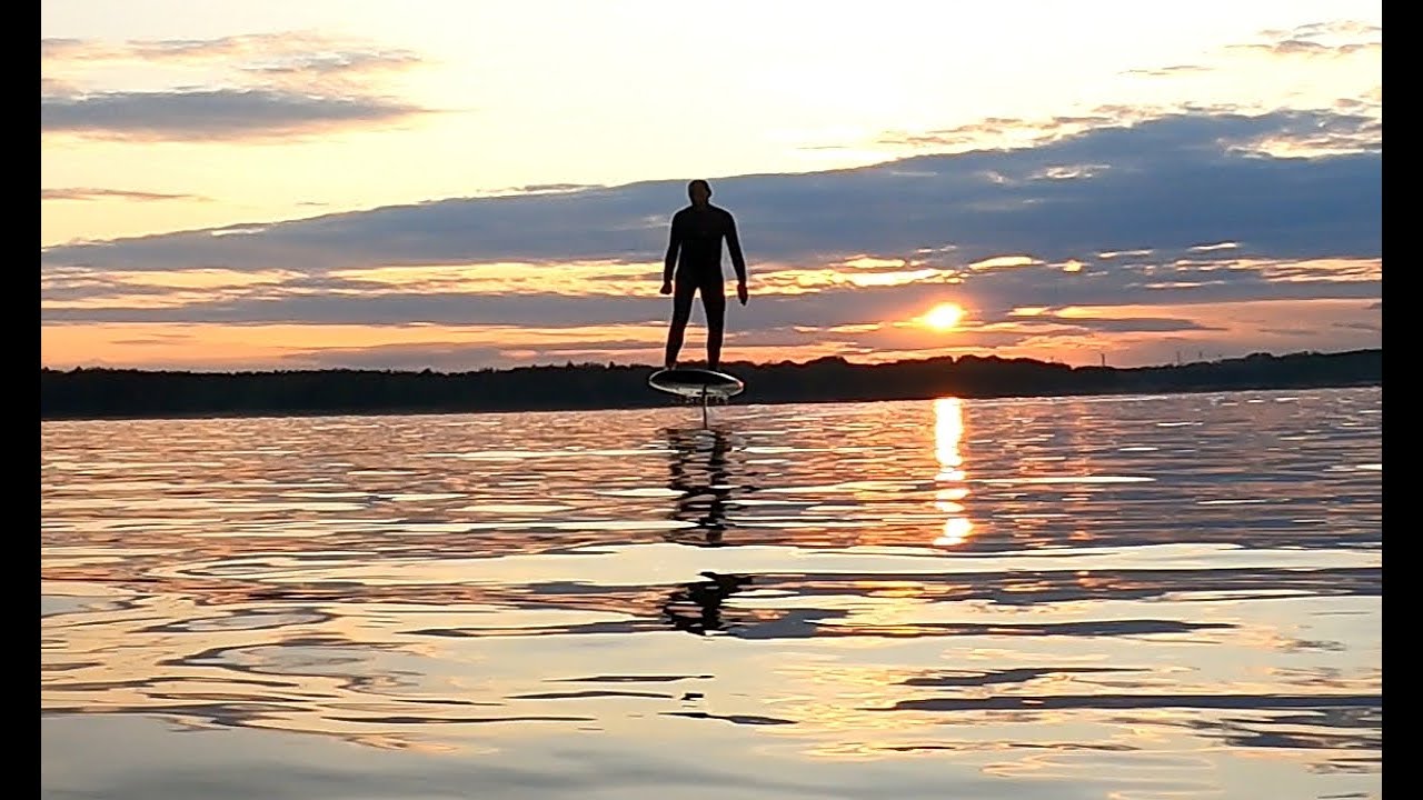 DIY Transfer INDIANA Wing Foil Board to a Hybrid Wing E-Foil Board - first test in Nov. 2023.