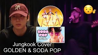 Download lagu [Eng Sub] Jungkook Live Singing GOLDEN & SODA POP from K-Pop Demon Hunter mp3