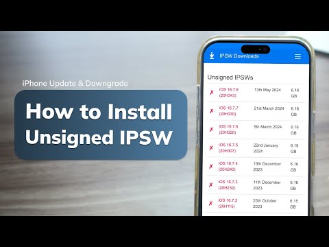 [2025 iOS Downgrade Explained] How to Restore Unsigned IPSW on iPhone? (2025)