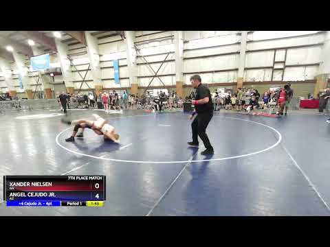 125 Lbs 7th Place Match - Xander Nielsen, GA Vs Angel Cejudo Jr., AZ 3a0e
