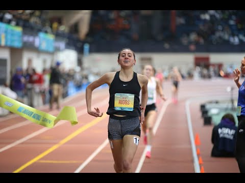Irene Riggs wins Nike Indoor Nationals mile