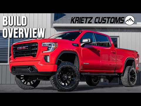 BUILD OVERVIEW: Lifted 2019 GMC Sierra 1500 | 6 Inch Rough Country Lift | 22x12 Fuel Blitz Wheels