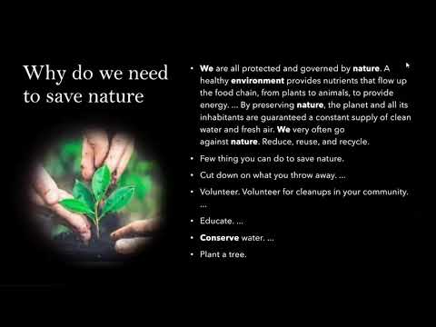 Nature talk | Jessica Sweetlin | Samhitha