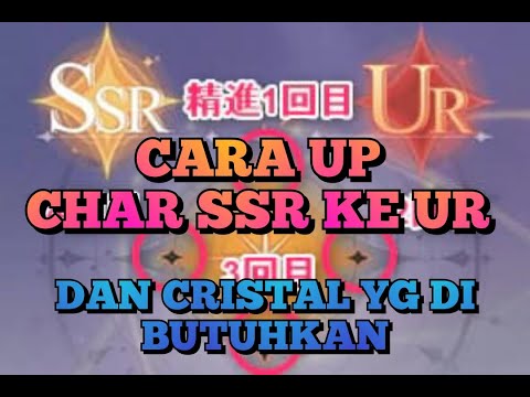 CARA UP CHAR SSR KE UR & CRISTAL YANG DI BUTUH KAN - DESTINY GIRL