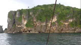 preview picture of video 'Boat trip: from Ariel Point to Boracay'