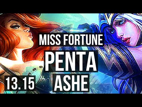 MF & Alistar vs ASHE & Rell (ADC) | Penta, Rank 4 MF, 10/1/7, Legendary | EUW Challenger | 13.15