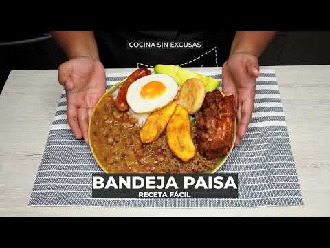 COMO HACER Bandeja Paisa Super FÁCIL
