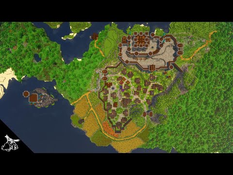 I survived 1000 Days building the perfect medieval city in Minecraft! [Full Movie]