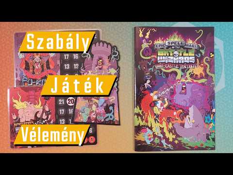 Epic Spell Wars of the Battle Wizards: Rumble at Castle Tentakill | Végigjátszás | Szabályok Tömören - PumiGame