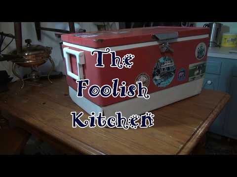 Repairing Steel-belted Coleman Cooler