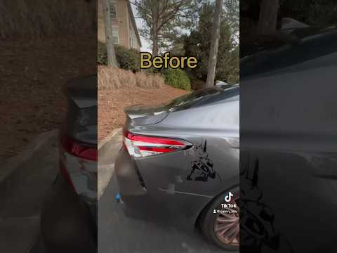 Camry Spoiler Install 🔥 #camry #toyotacamry #camryse #camry2023