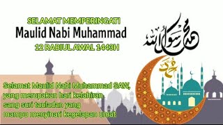 Download lagu Ucapan Memperingati Hari Maulid Nabi Muhammad SAW | 12 Rabiulawal 1443H | @Nitali1501 mp3