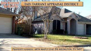 TAD-Tarrant  Property Assessment Oops #53