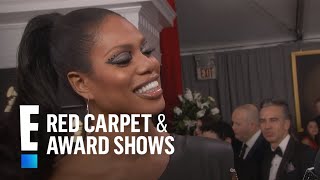 Laverne Cox Is So Excited to See Beyonce at 2017 Grammys | E! Live from the Red Carpet