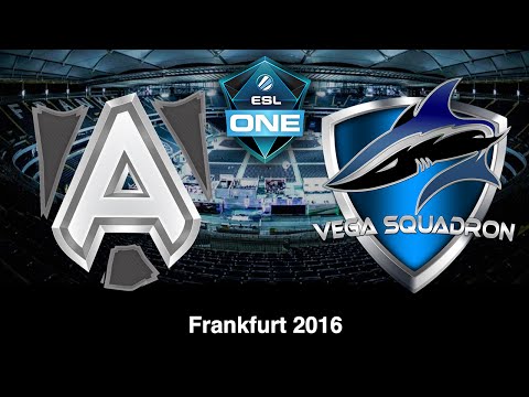 Alliance vs Vega Game 2 ESL One Frankfurt 2016