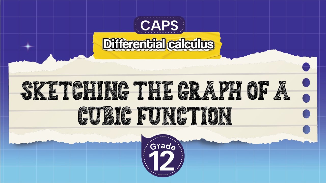 [GRADE 12] Sketching the graph of a cubic function