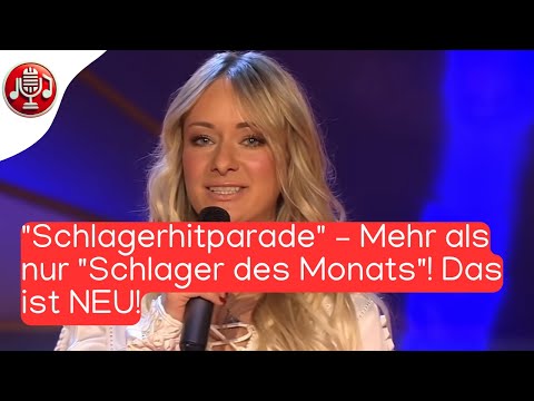 "Schlager des Monats" wird zur "Schlagerhitparade"! MDR-Neustart am 14. März!