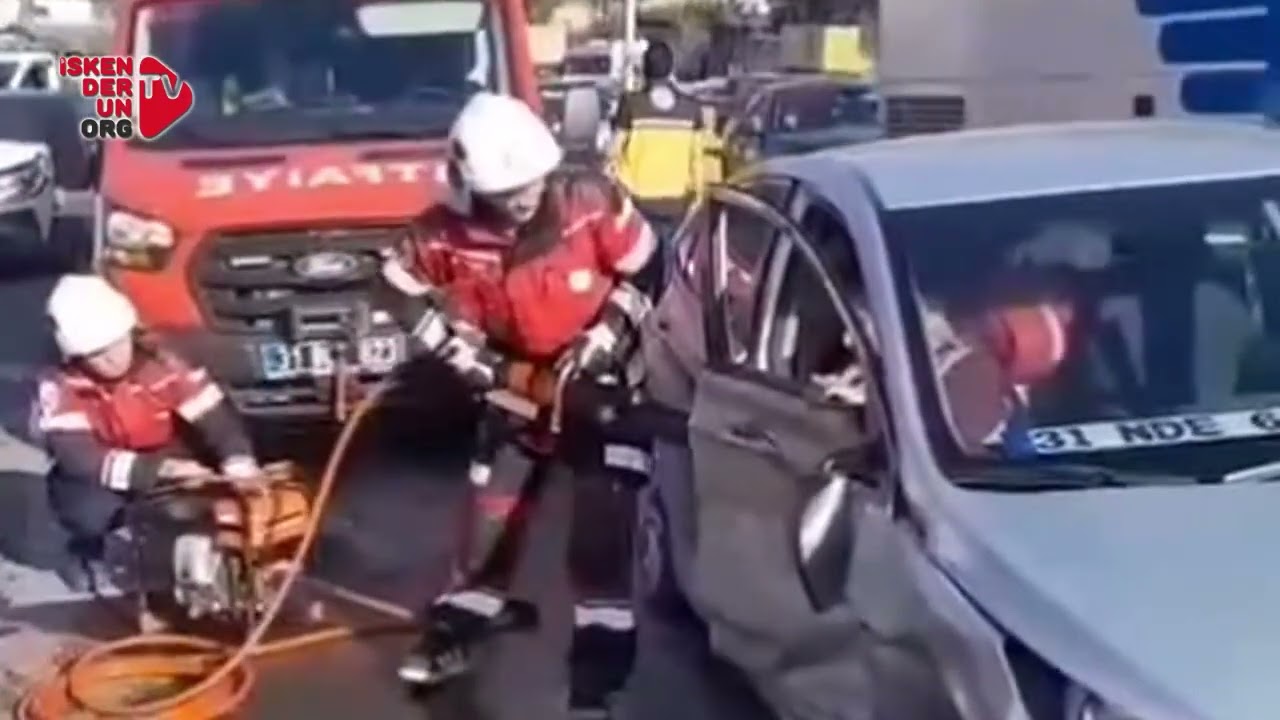 Belen’de Trafik Kazası…